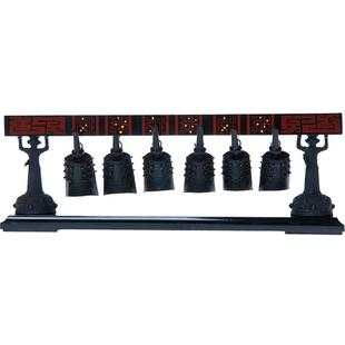 仿古单层曾侯乙青铜小编钟指尖江湖古典桌摆件武汉礼物旅游纪念品