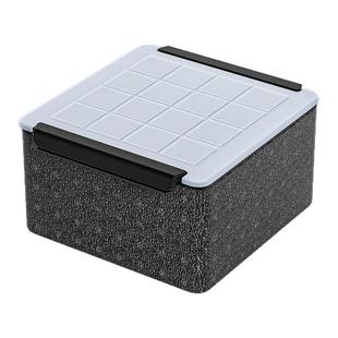 高透明冰块食品级硅胶大方型模具酒吧商用威士忌冰格无气泡制冰盒