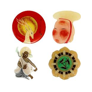 敦煌研究院 手机伸缩支架 博物馆文创女生生日礼物男生挂件小饰品