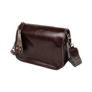 歌菲妮复古斜挎包头层牛皮真皮女包手拎腋下单肩包百搭小众不撞款