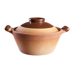 耐高温大容量陶瓷干烧双耳平底砂锅燃气煤气灶煲汤广式煲仔饭砂锅