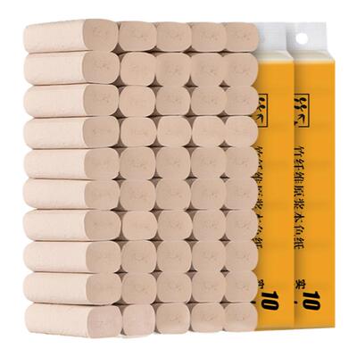 56卷本色卫生纸批发家庭装无芯