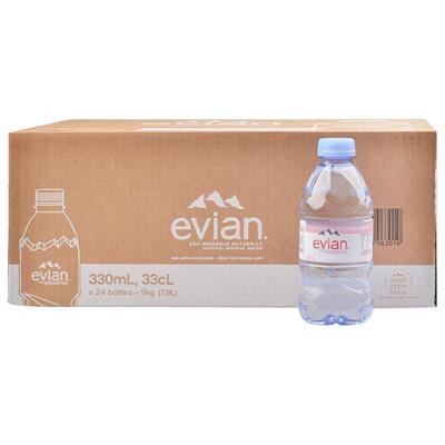 法国进口天然矿泉水330ml*24瓶