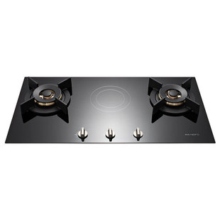 NEIFO/内芙 921B电气两用灶三眼燃气灶玻璃灶台家用气电灶天然气