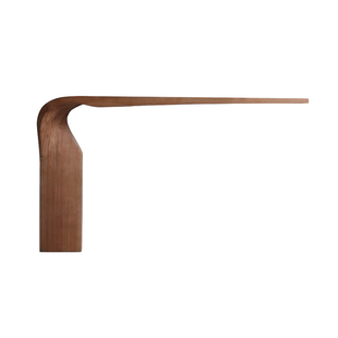 现代极简入户玄关台高级感实木条案超窄走廊墙面装饰置物架端景台