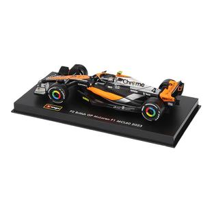 比美高1:43迈凯伦F1模型MCL60方程式赛车车模仿真合金2023 诺里斯