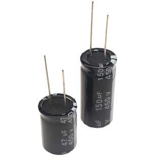 直插铝电解电容器 电子元件配单 450V电压 10uF/22/47/150uF