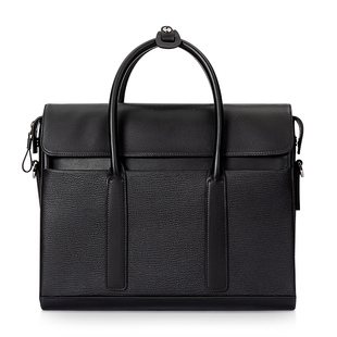 GIONAR手提包男真皮商务大容量头层牛皮休闲高端单肩包电脑公文包