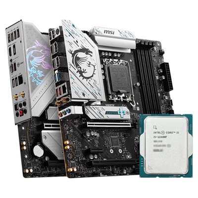 i512400F/13400F微星主板套装