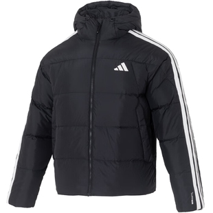 adidas阿迪达斯冬季男子户外运动休闲连帽羽绒服夹克外套KC2493