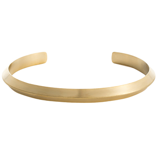 Carmen/卡门欧美瑞典简约风手镯男女创意三角棱形情侣手镯潮饰品