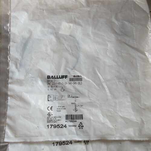 BMF 235K-NS-C-2A-SA2-S49-00,3 BALLUFF 巴鲁夫 接近开关 传感器