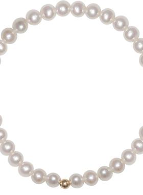 天然淡水珍珠百搭复古弹力线手链