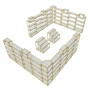 【定制】鞋架包包架商铺展示架鞋架子童鞋架包包陈列架铝合金包邮