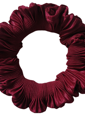 韩剧明星同款孔孝真皱褶小发圈
