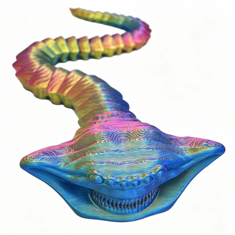 3D打印格兰玛雅可动深海巨兽