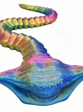 3D打印格兰玛雅可动深海巨兽