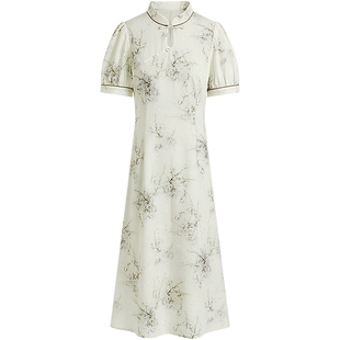 【掌柜推荐】连衣裙女短袖国风新中式2025夏季改良旗袍流行裙子