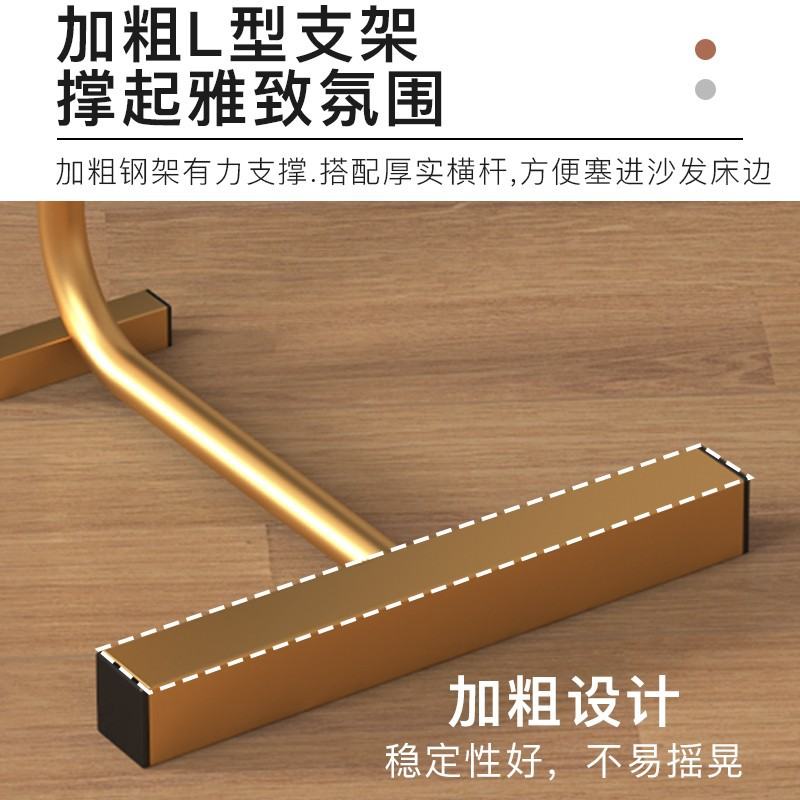 茶几小桌子网红客厅沙发床头可移动桌圆几创意简约边边置物架阳台