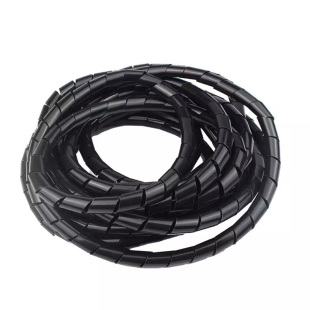 绕线管电线收纳包线管网线保护黑色理线器束线带集线器PE缠绕套管