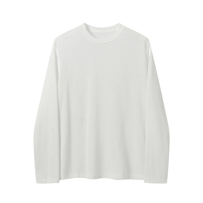 亚麻人棉肤感打底衫T恤