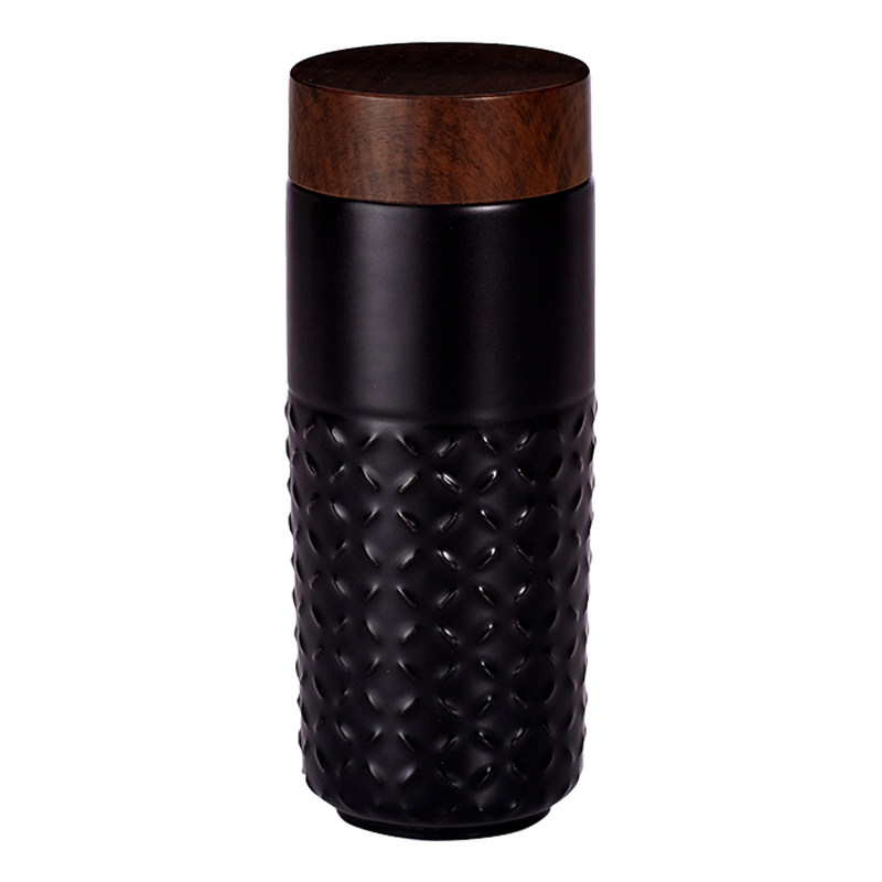 【圣诞礼物】乾唐轩活瓷杯101元素随身杯双层330ml礼盒便携陶瓷杯