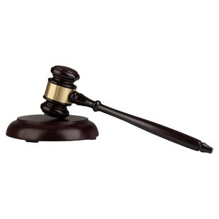 法官锤法院法槌模拟法庭道具法庭锤子拍卖锤道具抓周法官锤律师锤