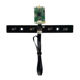 四阵列远场拾音动态降噪麦克风USB接口回音消除麦克风模组