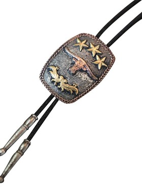 美国进口DIY银色皮质装饰项链