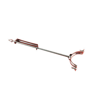 不锈钢110排水管吊卡160吊卡75管夹水管固定吊箍排烟管排气管支架