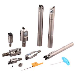 微调镗刀头小孔径锁牙式加工中心可调精镗刀杆搪刀杆套装EWN12SDJ