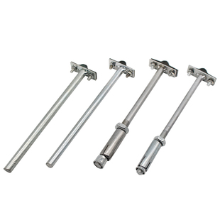 镀锌T型避雷卡子避雷带支架避雷夹支撑架防雷卡配件光杆膨胀避雷