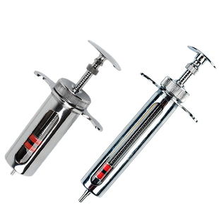 兽用不锈钢金属注射注器大号自动牛羊猪用疫苗打针筒养殖设备针头