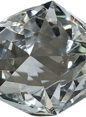 精选天然水晶60面体吊坠