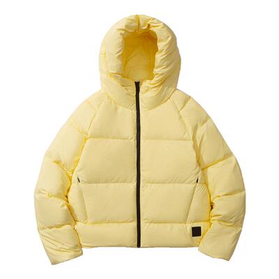 狼爪女士700蓬防风连帽A字羽绒服