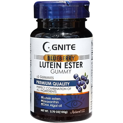 美国Gnite叶黄素酯蓝莓软糖