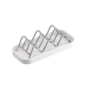 肥皂架不锈钢w型香皂置物架神器浴室洗手台面洗衣皂沥水托肥皂盒