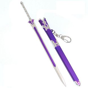 倚天剑屠龙刀剑绝世好剑血饮狂刀魔剑石中轩辕剑兵器钥匙扣未开刃