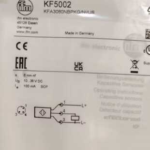 议价IFM KF5001 KF5002 KF5013 IZ5044 全新原装正品易福门