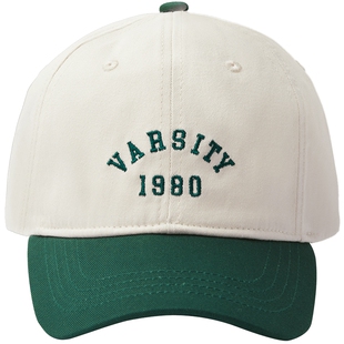 eland kids衣恋童装男童棒球帽春秋季学院风美式休闲撞色刺绣帽子