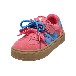 百丽童鞋女童运动鞋2026春季新品儿童板鞋女孩休闲鞋德训鞋中大童