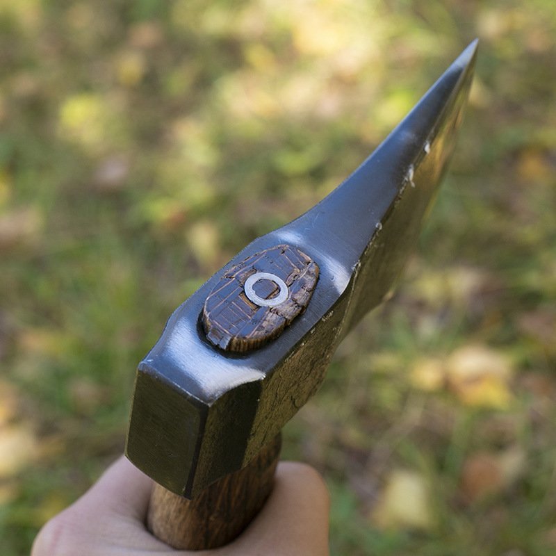 户外多功能砍柴斧砍骨劈柴木工神器斧手工斧子老式斧开山锻打
