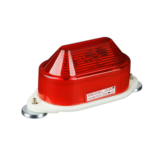 磁吸LED小型频闪警示灯220V24V12V常亮声光报警灯LTD-5051J闪光灯