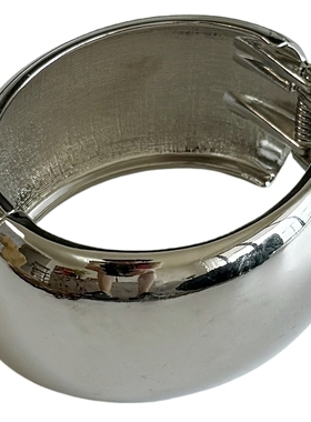 金属宽手镯手环女式叠戴