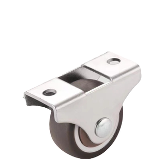 榻榻米抽屉轮子小滑轮1寸1.25寸静音不伤地板家具直线脚轮定向轮