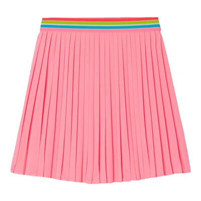 Jacadi亚卡迪法国女大童半身裙夏季新品女童法式百褶裙子2037975