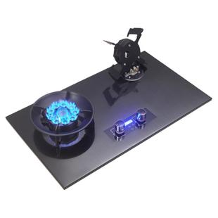 新飞燃气灶双灶家用嵌入式新款天然气灶台式液化气灶可翻盖猛火灶