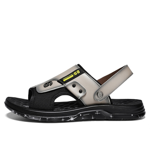 皮凉鞋男款夏季高端外穿运动两用户外涉水防滑爸爸开车沙滩凉拖鞋
