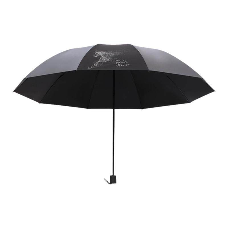 天堂伞加大号雨伞防晒防紫外线遮阳伞太阳伞男士三折叠晴雨两用伞