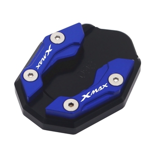 适用雅马哈XMAX300 250 17-25年改装边撑加大座小脚侧撑辅助块垫